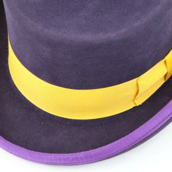 Vintage Rockabilly W Alboum Hat Co Top Hat Cap - Picture 2 of 11